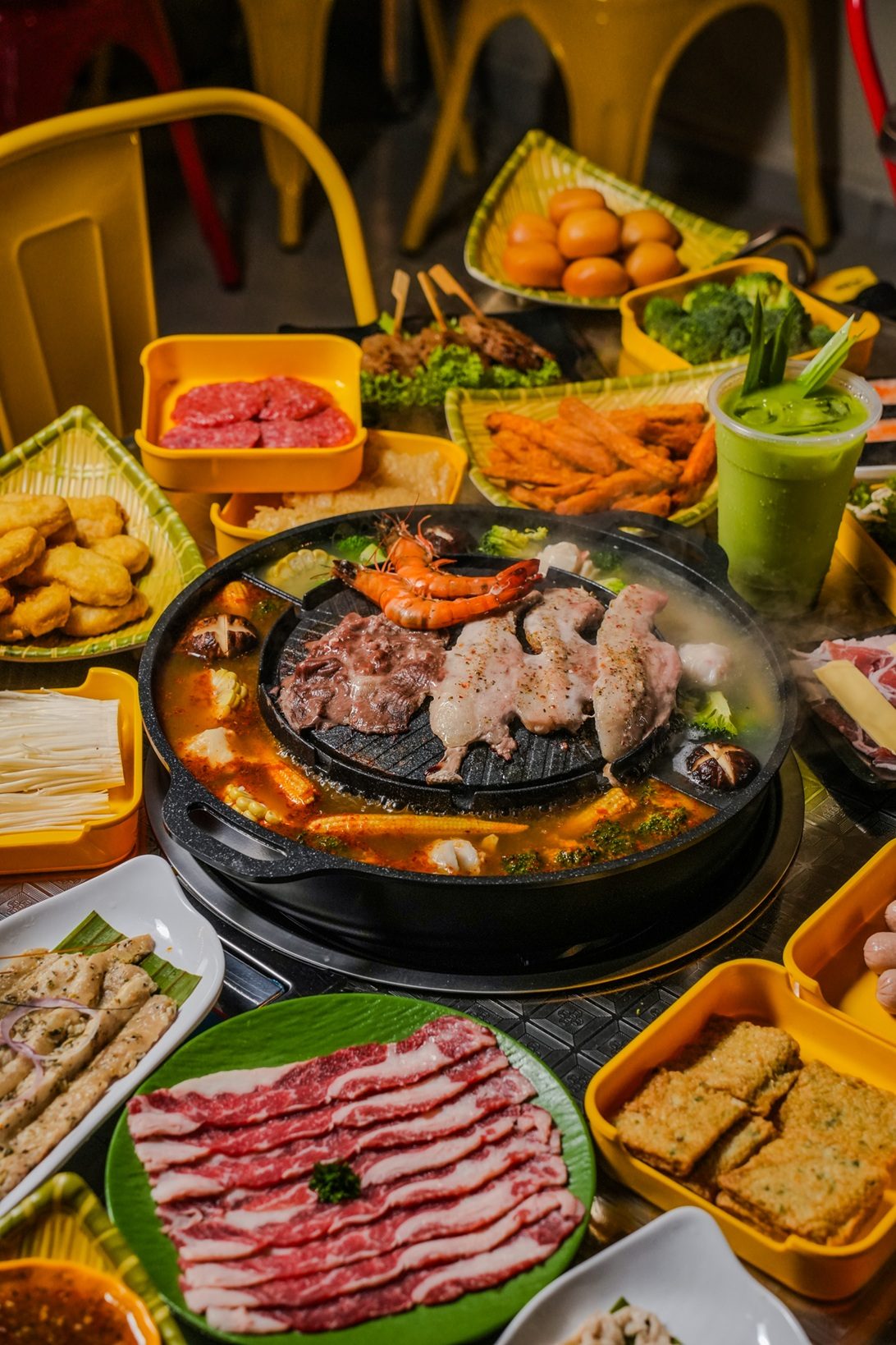 Thai Geng Mookata fresh seafood platter catch of the day